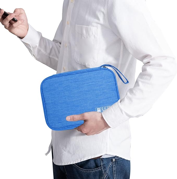 Electronics Travel Organizer, Portable Waterproof Electronic Travel Storage Bag - Image 7