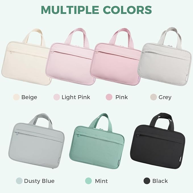 Toiletry Bag For women, Portable Hanging Organizer, 4 Leakproof Compartment for - Image 8