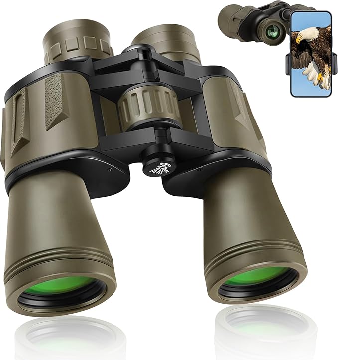 20x50 Binoculars for Adults High Powered, Military Compact HD Waterproof by Unknown