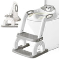 Potty Training Seat for Toddlers, Adjustable Height 2-in-1 Potty Training by CUXFLS