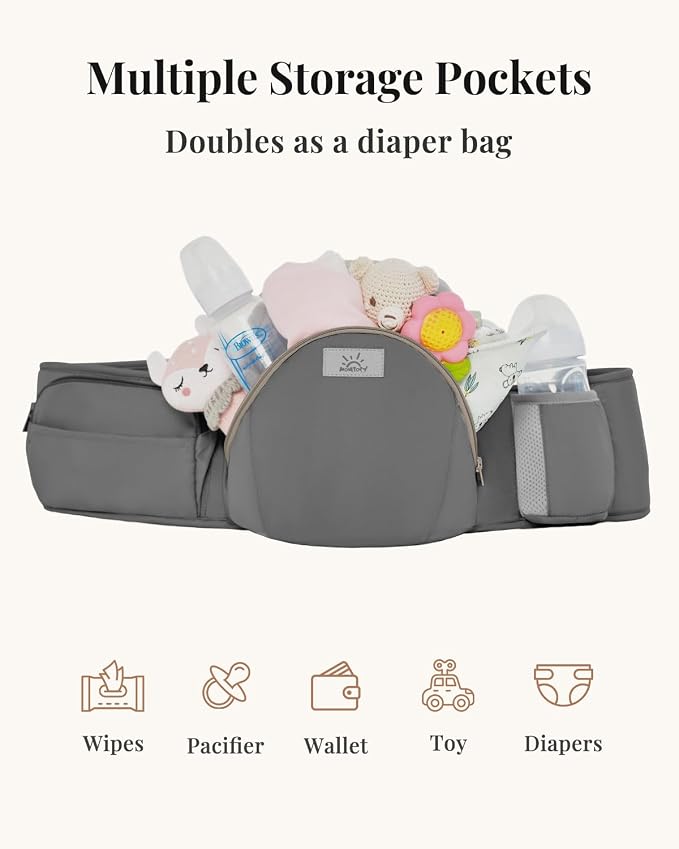 MOMTORY Carryall™ Pro Baby Carrier, Safety-Certified 6-in-1 Baby Carrier - Image 2