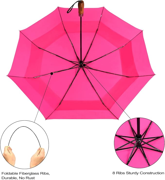 Lejorain Large Folding Golf Umbrella - Image 7