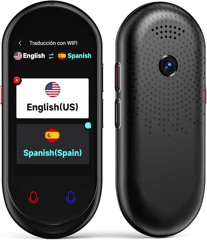 Language Translator Device, Portable Translator No WiFi Needed, Offline Voice by BSTBOO