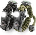 20 in 1 Survival Paracord Bracelet Adjustable Gear Kit by NVioAsport