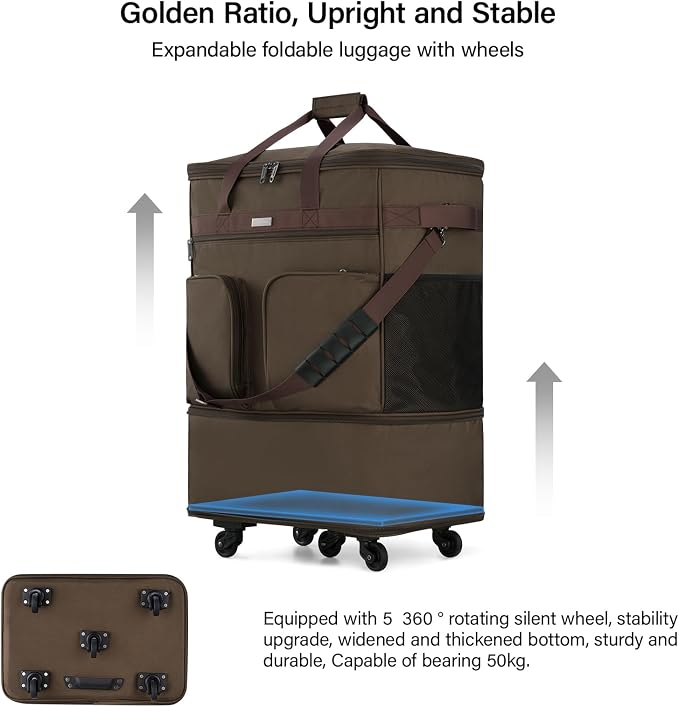 Hanke Expandable Collapsible Luggage - Image 3