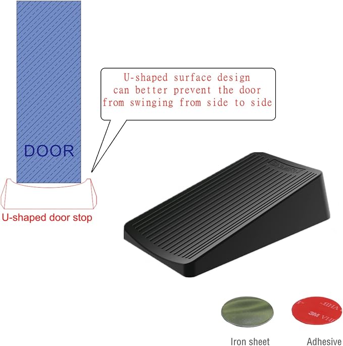Premium Rubber Door Stop - Image 2