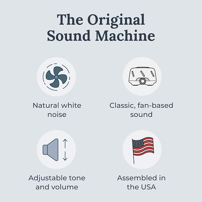 Yogasleep Dohm & Travel Case The Original White Noise Machine - Image 2