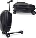 20" Scooter Suitcase for Kids, 2-in-1 Ride On Luggage by GHSY