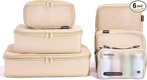 6 Set Compression Packing Cubes by SOARSAIL