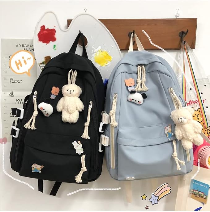 DUSLANG Laptop Backpack For College Women Men Travel Daypack - Image 6