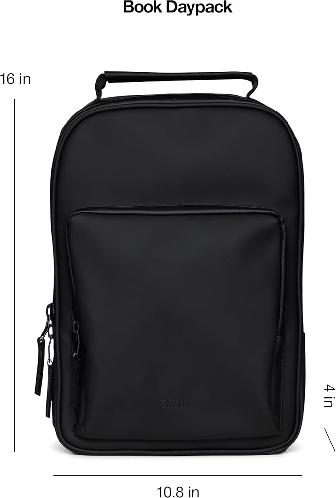 RAINS Regular Book Daypack, Laptop Bag, Waterproof, 2 Year Warranty - Image 6