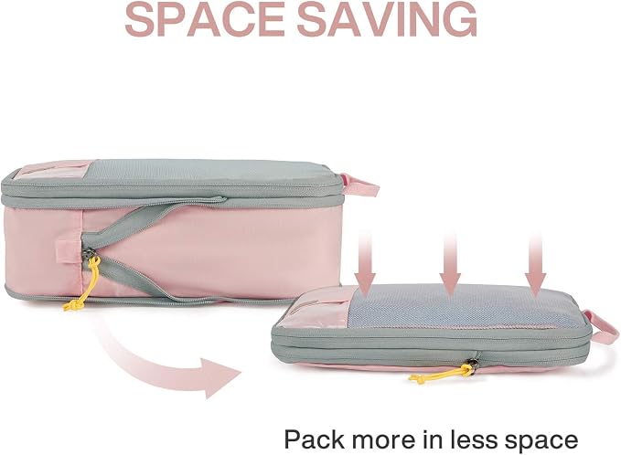 BAGSMART 6 Set Compression Packing Cubes - Image 4