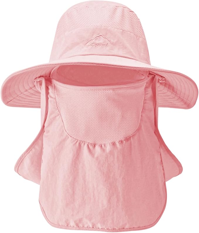 Sun Hats for Men Women Fishing Hat UPF 50+ Breathable Wide Brim Summer UV by Rosoz