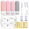 16 Pack Travel Bottles Set for Toiletries, Leakproof Travel Containers for by Mrsdry