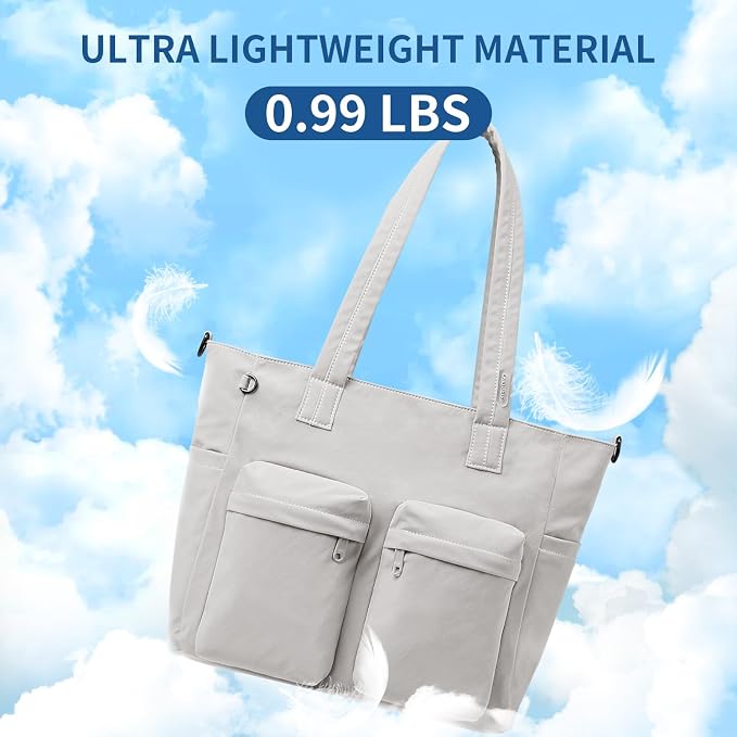aji Tote Bag for women work, Water-Resistant Tote Bag - Image 3