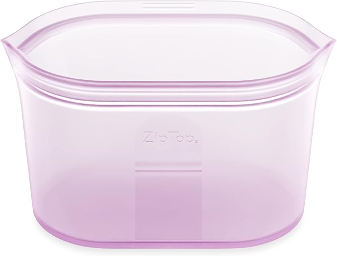 Zip Top Reusable Food Storage Bags | Large Dish | Silicone Meal Prep Container by ZipTop