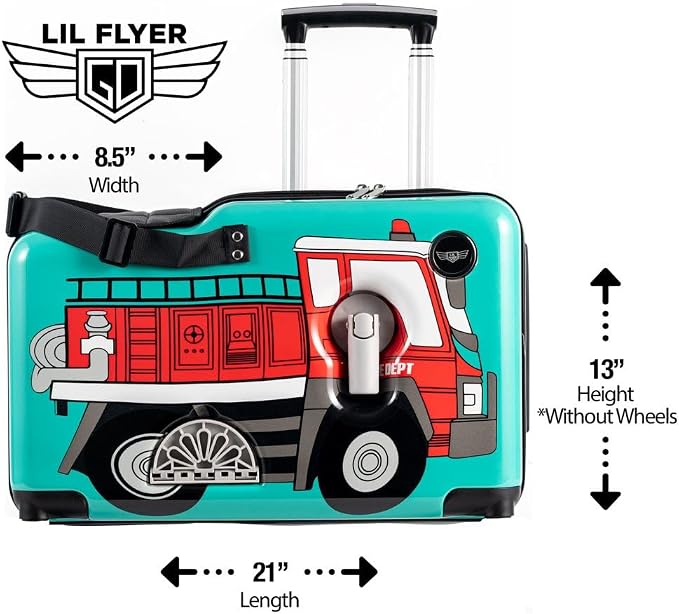 Younglingz LIL FLYER GO Version 2 Ride On Suitcase - Image 8