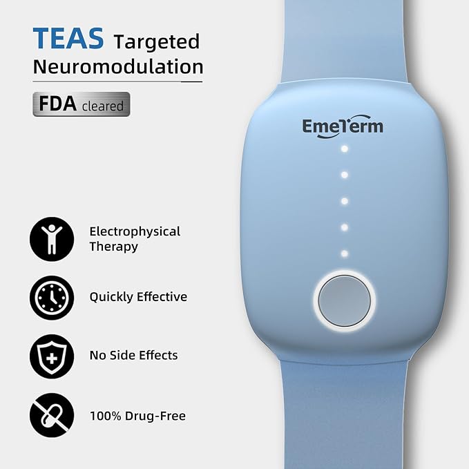 EmeTerm Fashion Anti-Nausea Wristband Relieve Morning Motion Travel Sickness - Image 3