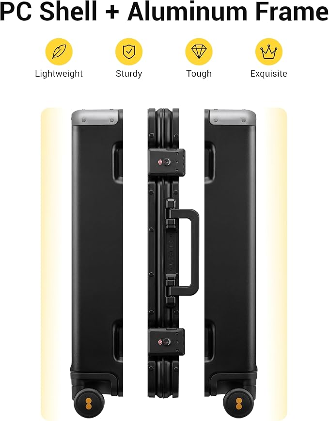 LEVEL8 Zipperless Checked Luggage - Image 2