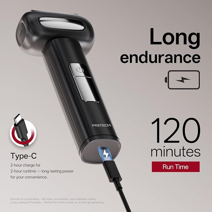PRITECH Electric Razor Men Shaving Face, Men Electric Shaver, Close Electric - Image 6