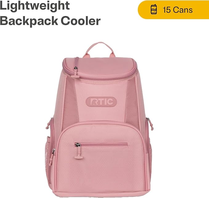 RTIC 15 Can Lightweight Backpack Cooler Soft Insulated Portable Bag - Image 2