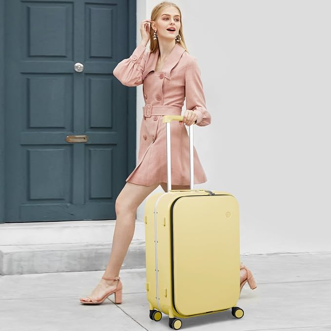 mixi Luggage Suitcase with Spinner Wheels - Image 2