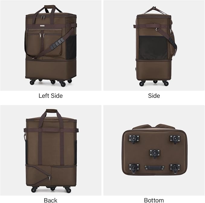 MILADA Expandable Luggage Bags for Travel Foldable Suitcase - Image 9