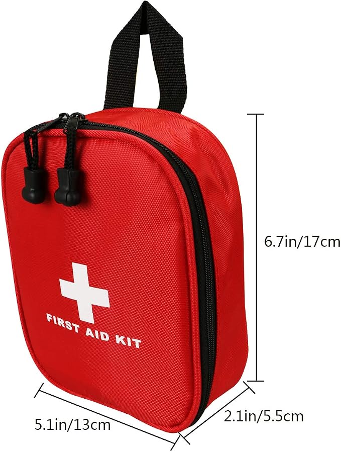 AOUTACC Nylon First Aid Kit Empty, Travel Empty First Aid Kit Pouch Bag - Image 4