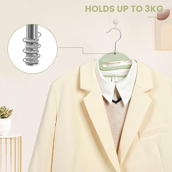 BAGAIL Plastic Hangers 50 Pack - Image 6