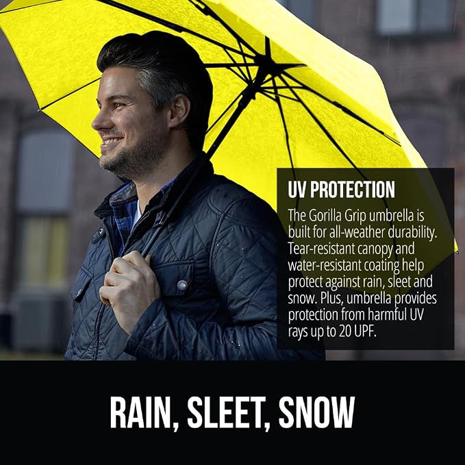 GORILLA GRIP Strong Stick Umbrella - Image 3