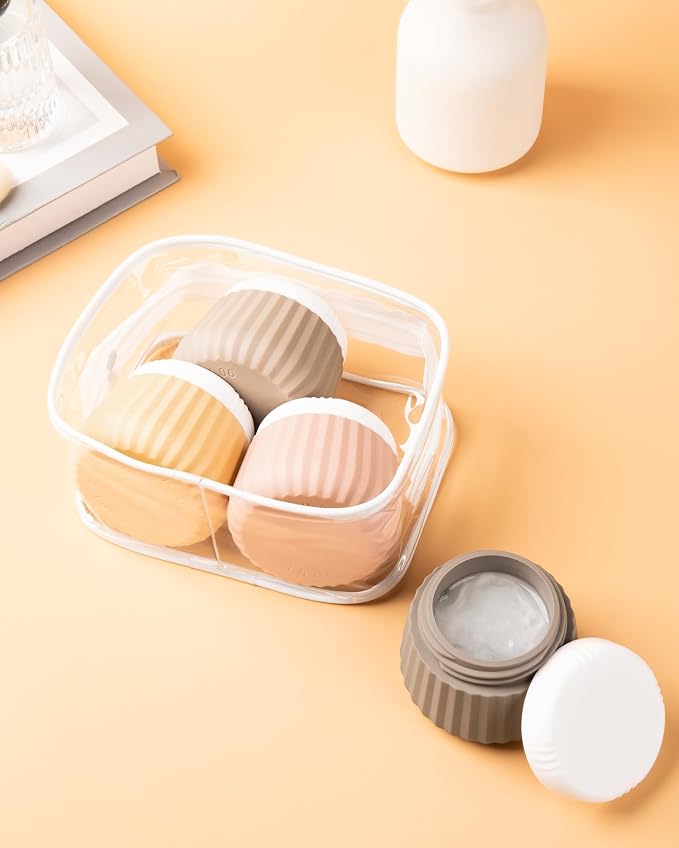 Travel Containers for Toiletries 4 Pack, TSA Approved Travel Size Toiletries - Image 6