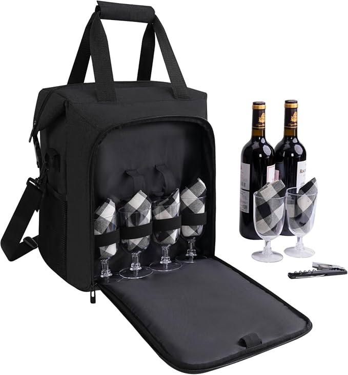 ALLCAMP 6 Bottle Wine Gift Bag by ALLCAMPOUTDOORGEAR