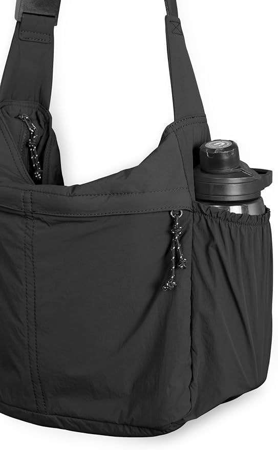 ODODOS 20L Crossbody Tote Bag Large Capacity Lightweight Hobo Shoulder Sling - Image 5