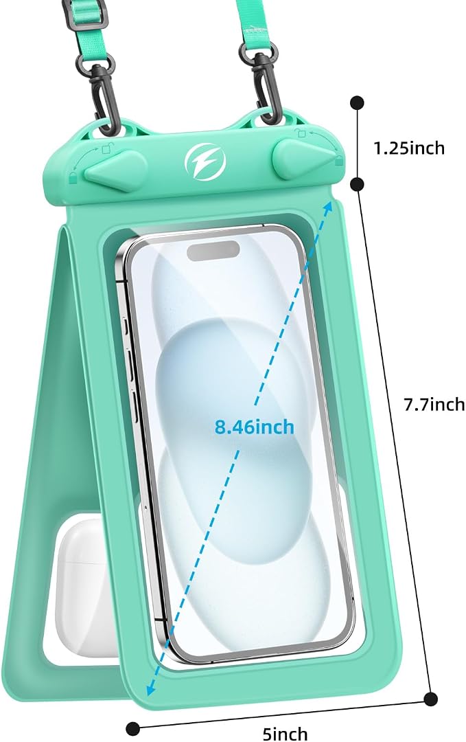 Waterproof Phone Pouch Double Space Waterproof Phone Case - Image 8