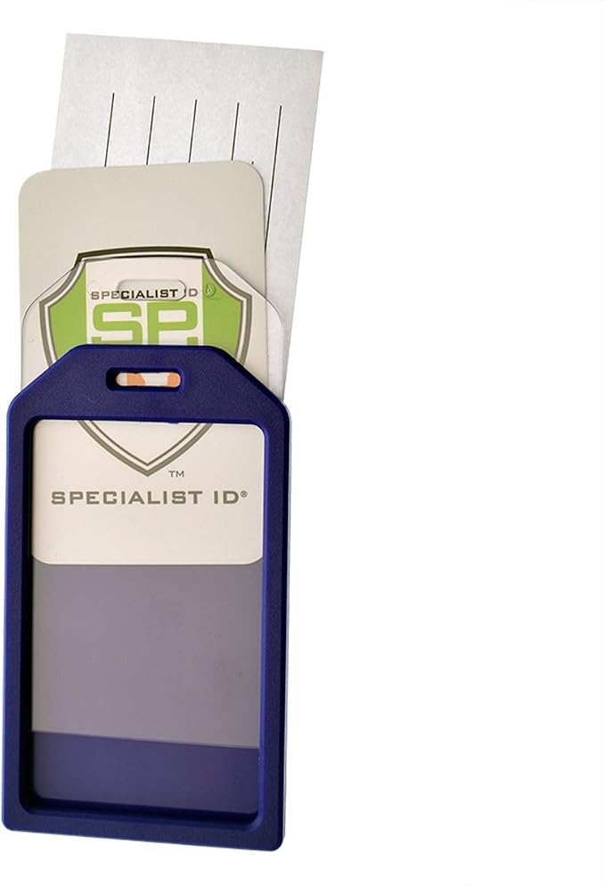 5 Pack of Premium Rigid Airline Luggage Tag Holders - Image 8