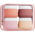 Travel Containers for Toiletries 4 Pack, TSA Approved Travel Size Toiletries by Mrsdry