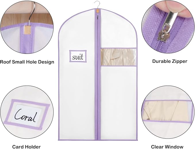 Syeeiex 40" Suit Bag, Garment Bags - Image 5
