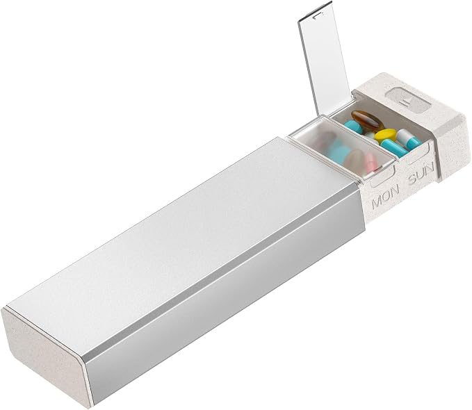 HEIYING 7 Days Pill Organizer by HEIYING