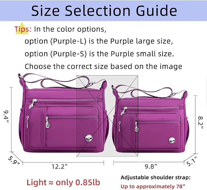 MINTEGRA Women Shoulder Handbag Roomy Multiple Pockets Bag Ladies Crossbody - Image 3