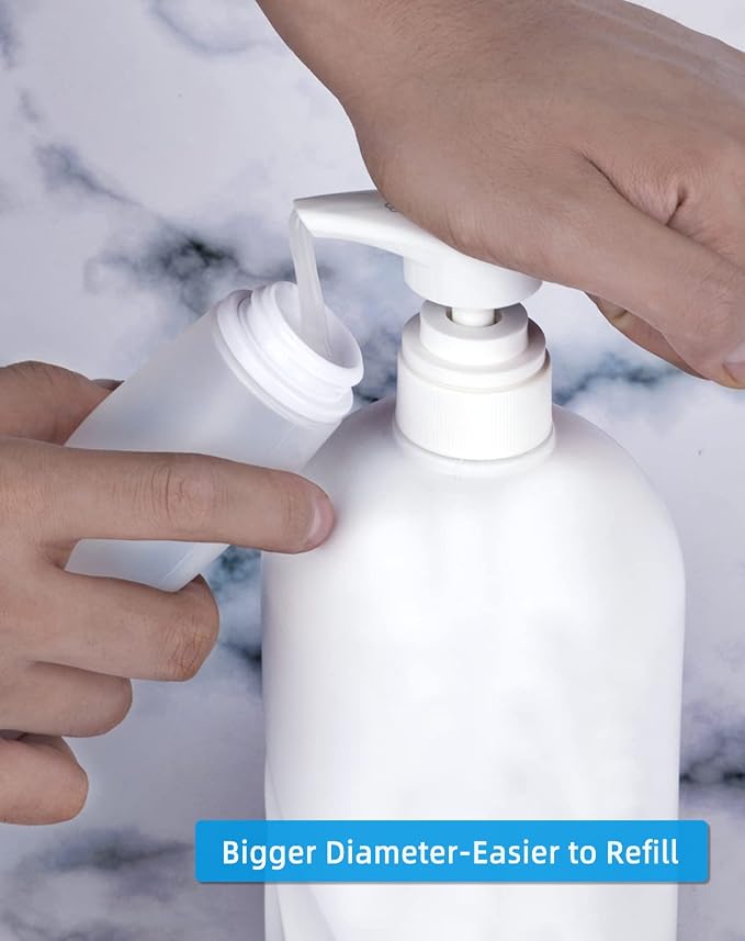 Silicone Travel Bottles for Toiletries TSA Approved Travel Size Containers Set - Image 4