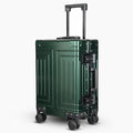 All Aluminum Carry On Luggage，Cut from Whole Aluminum Sheet，22x14x9 Airline by KANGSHILU