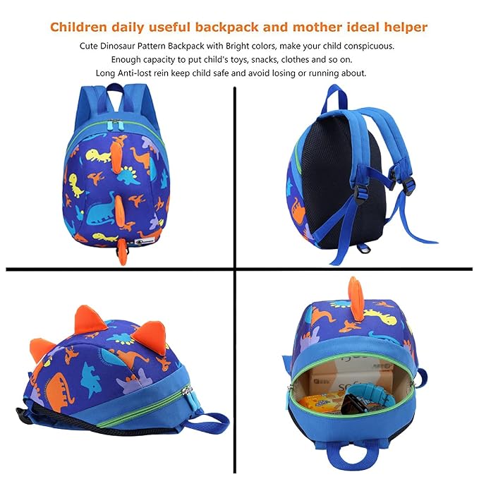 DB Dinosaur Toddler Mini Backpack - Image 4