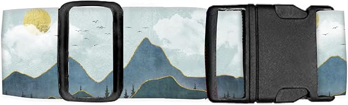 Luggage Straps for Suitcases Travel Belt Accessories, Cute Suitcase Strap by Luggitime