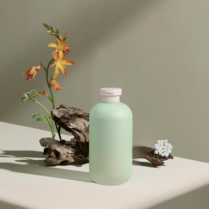 6.8 oz Plastic Travel Shampoo Bottles, Refillable Flip Cap Squeeze Bottles - Image 6