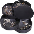 CONBOLA Jewelry Organizer, Small Jewelry Storage Box Earring Holder by CONBOLA