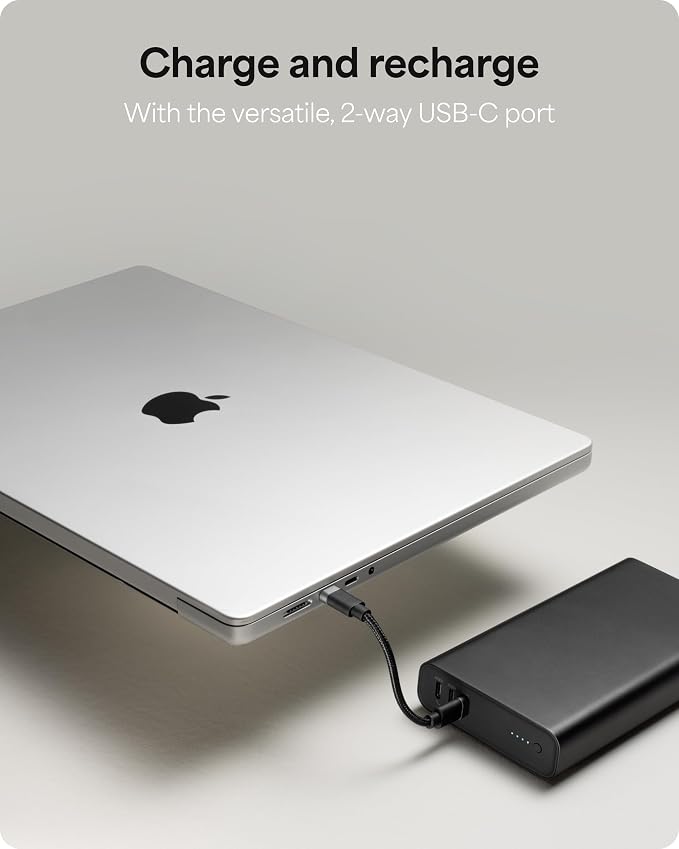 Mophie Powerstation Ultra 25, 000mAh Laptop Power Bank – 140W USB-C PD Fast - Image 4