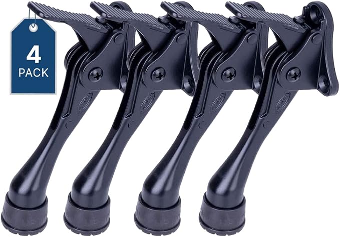 One Touch Kickdown Door Stopper, Door Holder, Heavy Duty Door Stops, Bottom of - Image 9