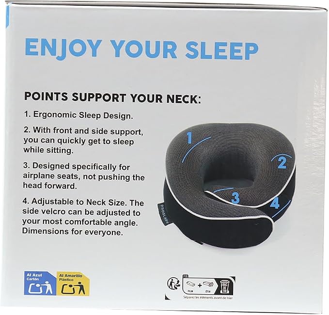 Orthopedic Neck Pillow, Travel Neck Pillows - Image 9
