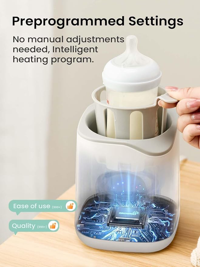 GROWNSY Bottle Warmer, Baby Bottle Warmer Fast - Image 8
