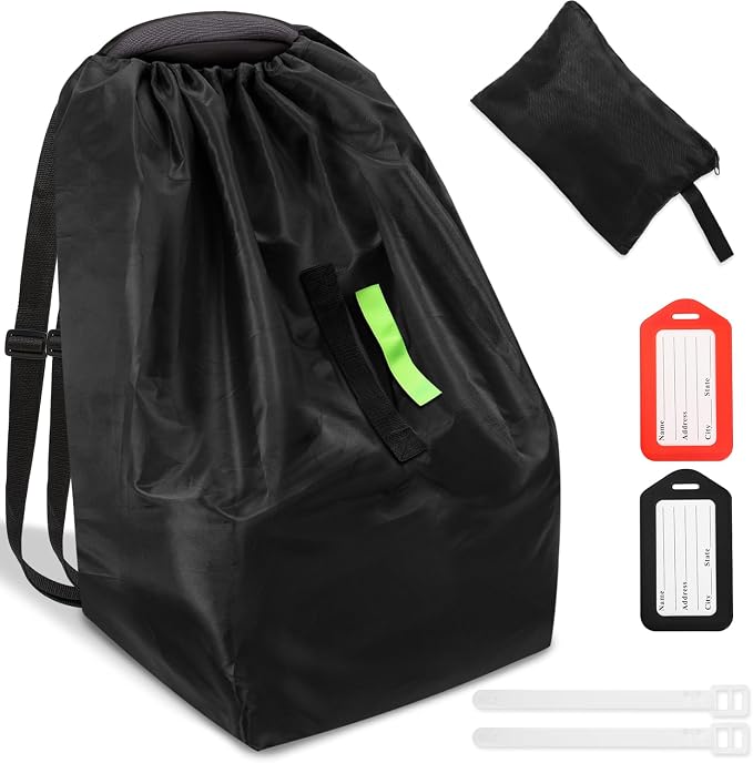 Car Seat Bags For Airplane Travel, Durable Carseat Cover For Air Travel Car by Sublaga